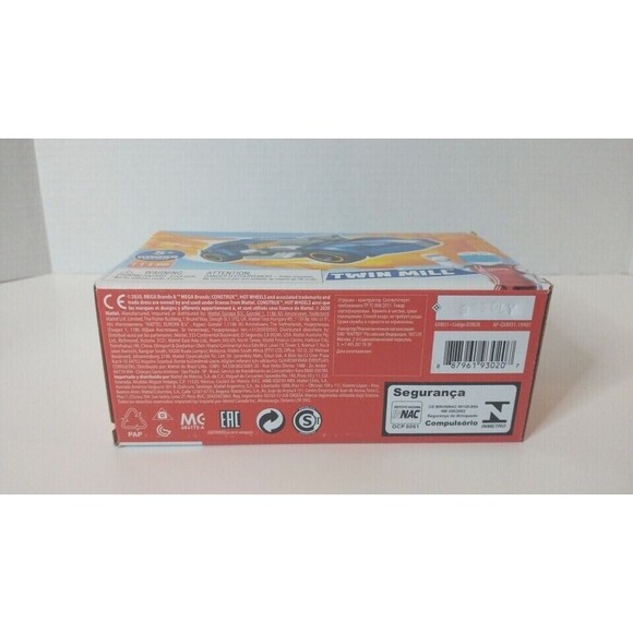 Hot Wheels Mega Construx Twin Mill GVM31 Building Set Ages 5+ New Race Car - Picture 6 of 6